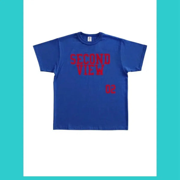 [BUNJANG] Collect Pieces Second View Short Sleeve T-Shirt (L) / [L]컬렉트피시스 SECOND VEIW 반팔