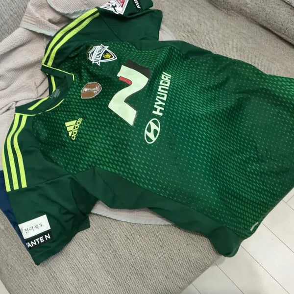 [BUNJANG] Jeonbuk Hyundai 2023 Home Jersey (Kim Jin-su Marking) - Size L / 2023 전북 홈 유니폼 판매합니다!(김진수 마킹)