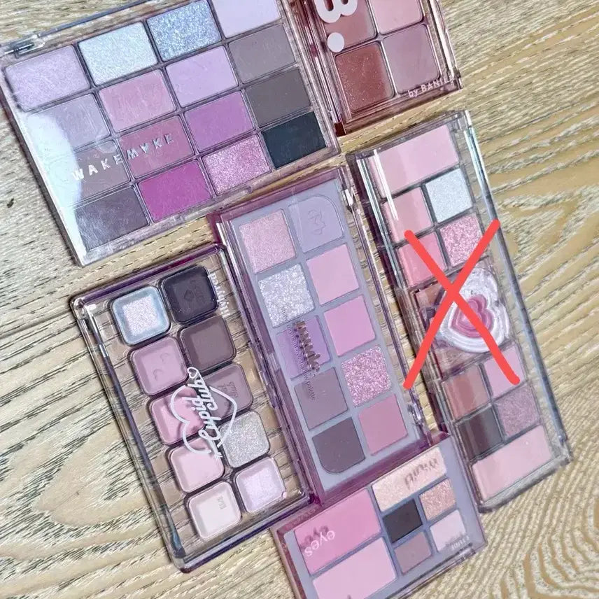 [BUNJANG] Cool Tone Eyeshadow Palette Bundle Set / 쿨톤 섀도우 팔레트 6종 일괄