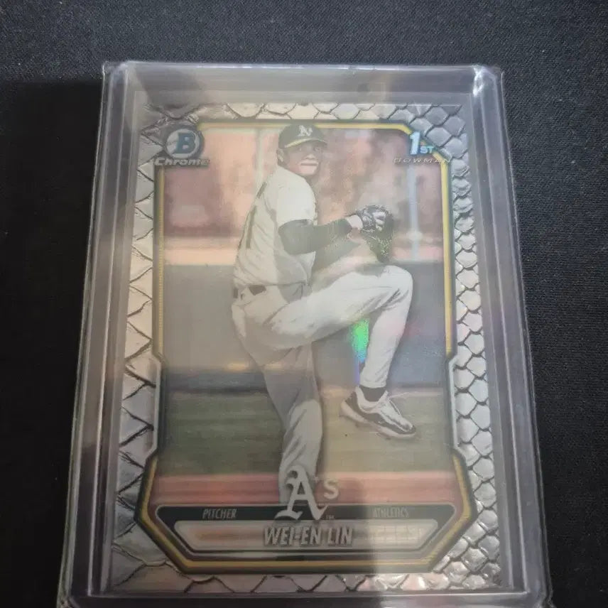 [BUNJANG] Topps 2026 Series 1 Athletics Wayn Lincoln Reptilian Refractor / [MLB] 애슬레틱스 웨이 인 린 렙틸리언 리프렉터