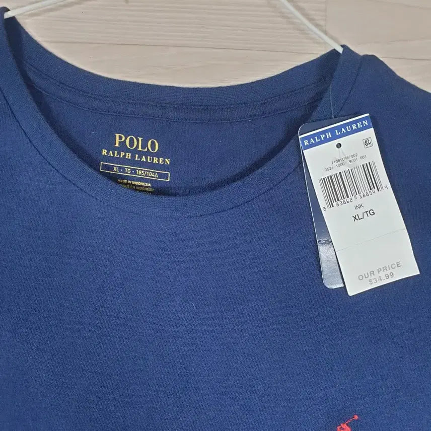 [BUNJANG] Polo Ralph Lauren 100% Cotton T-Shirt / 폴로 랄프로렌 _ 면 100% _반팔티