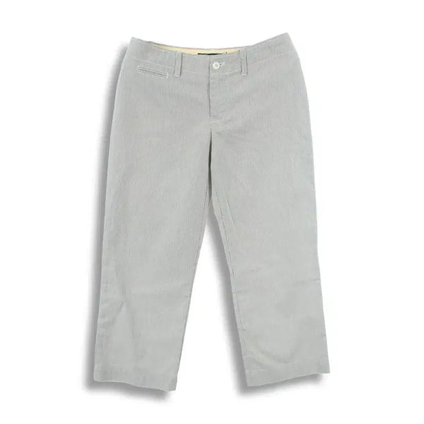 [BUNJANG] Polo Ralph Lauren Women's Cotton Stripe Crop Pants / 폴로 랄프로렌 (WOMEN - S/M) 코튼 스트라이프 크롭 팬츠