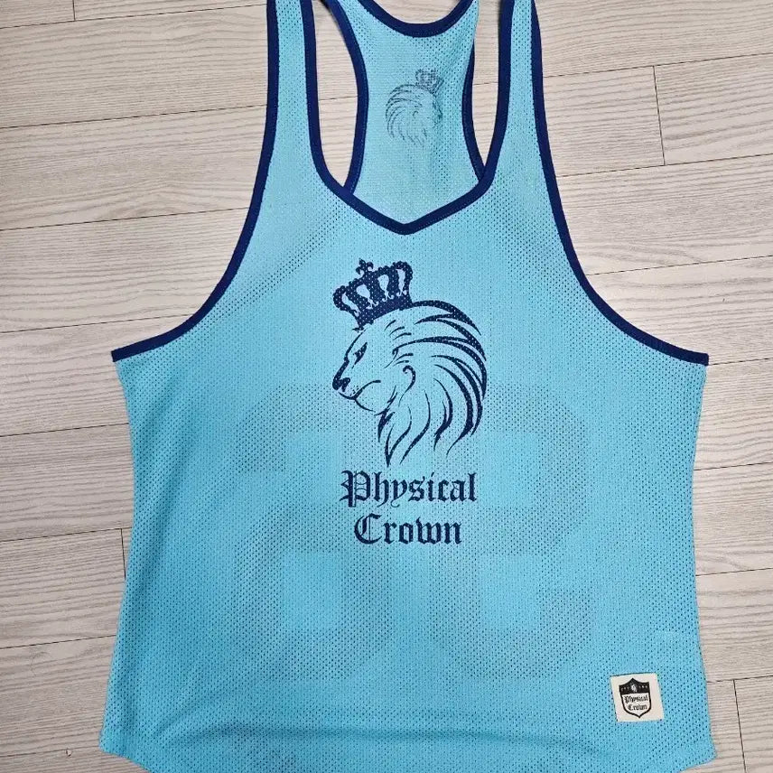 [BUNJANG] Physical Crown Sleeveless T-Shirt Mint / Physical Crown 나시 티셔츠 민트색