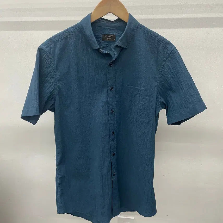 [BUNJANG] Galaxy Suzhou Seersucker Short-Sleeve Shirt / 100)갤럭시 수젤로 시어서커 반팔 셔츠