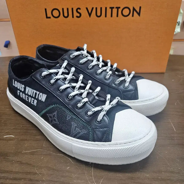[BUNJANG] Louis Vuitton Forever Tattoo Sneakers / 6(250) 루이비통 LV 한정판 포에버 타투 스니커즈