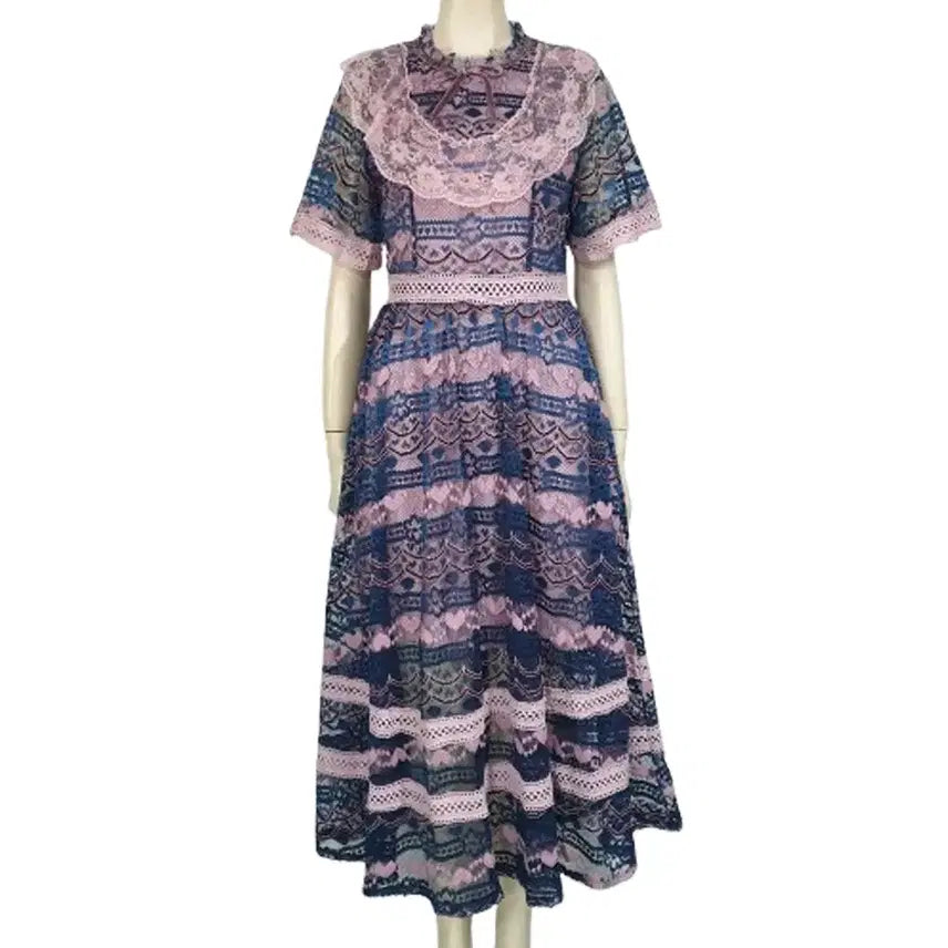 [BUNJANG] High-Quality Lace Long Dress / 고퀄 레이스 롱원피스 66