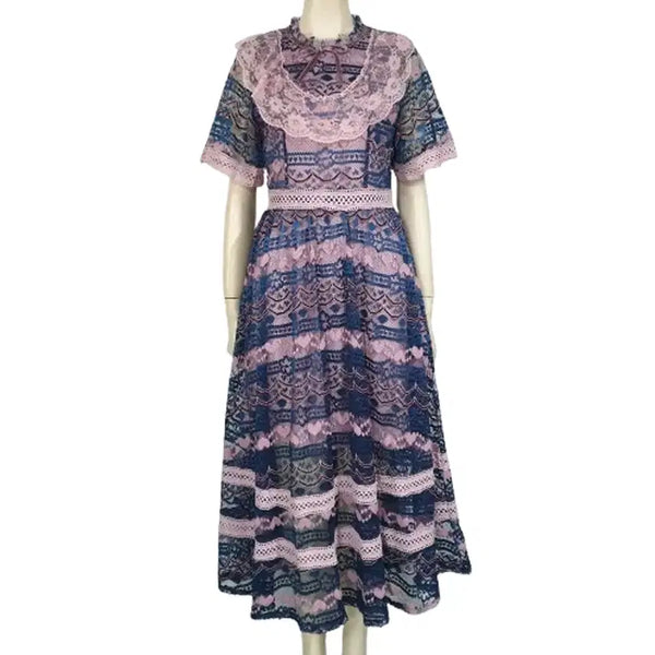 [BUNJANG] High-Quality Lace Long Dress / 고퀄 레이스 롱원피스 66
