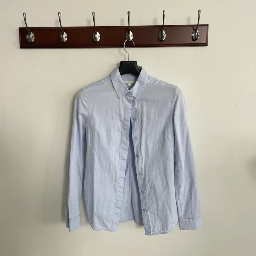 [BUNJANG] COS SORA Slim Cotton Shirt / 코스 소라 슬림 코튼 셔츠