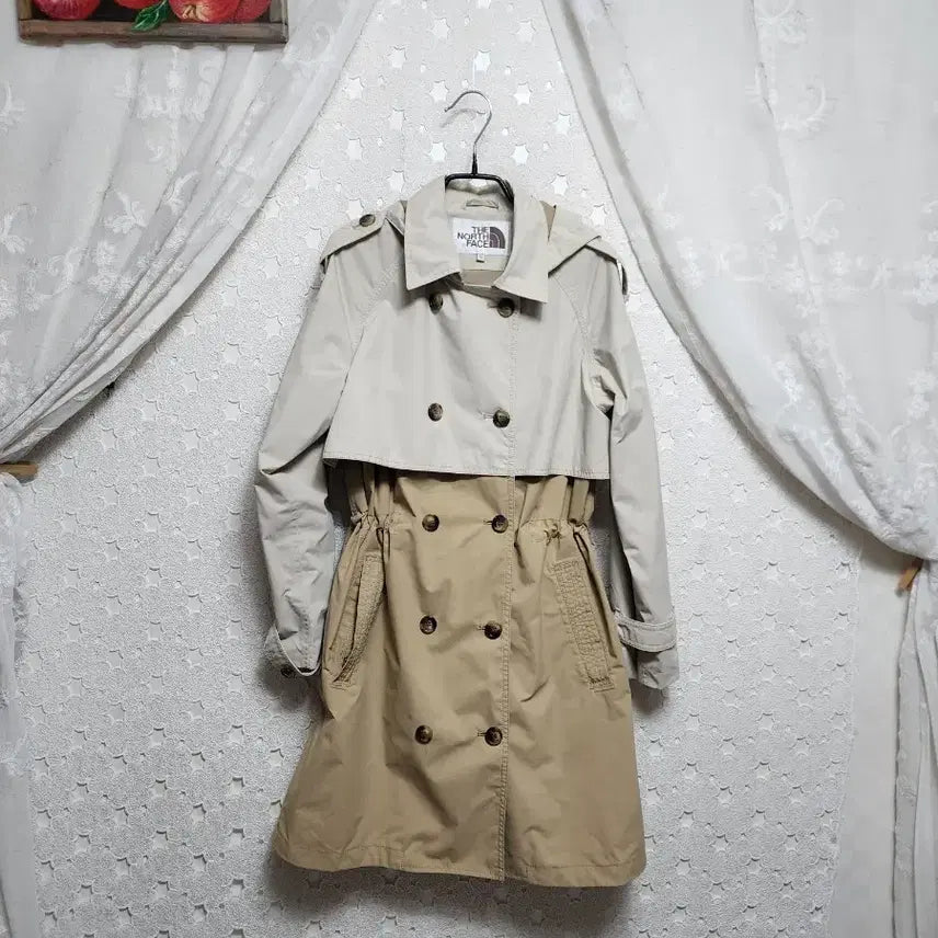 [BUNJANG] The North Face Trench Coat Women's 90 / 노스페이스 트렌치코트 여성90