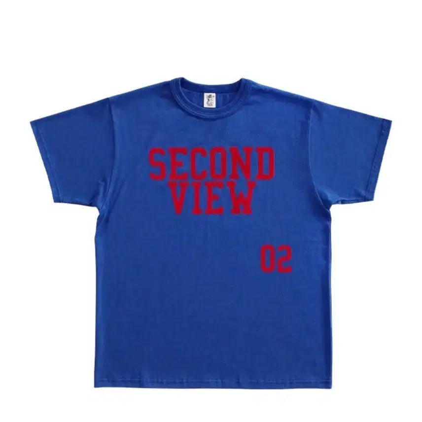 [BUNJANG] Collect Piece Second View T-Shirt (Blue) / (L) 컬렉트피시스 SECOND VIEW T-SHIRTS (BLUE)