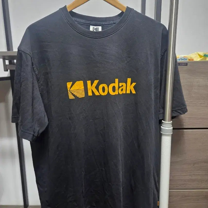 [BUNJANG] Kodak T-Shirt Black / 코닥 반팔티 블랙