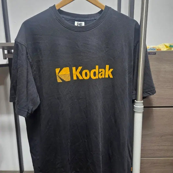 [BUNJANG] Kodak T-Shirt Black / 코닥 반팔티 블랙