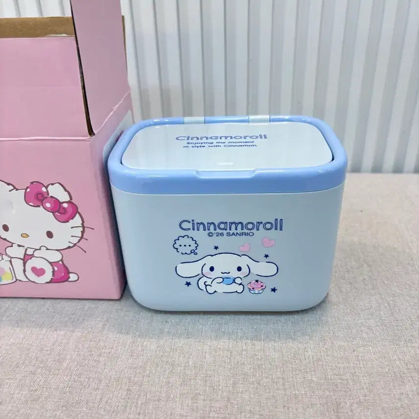 [BUNJANG] Cinnamoroll One-Touch Storage Box / 시나모롤 원터치 수납함