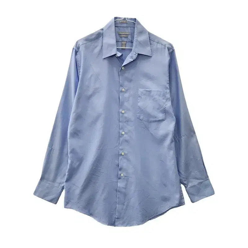 [BUNJANG] VanHeusen Slim Fit Light Blue Dress Shirt 16 32/33 / VANHEUSEN 슬림 라이트 블루 셔츠 16 32/33