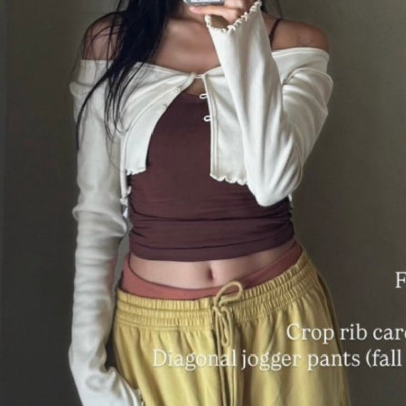 [BUNJANG] Boodimoodra Frill Bolero Ivory M / 부디무드라 프릴 볼레로 아이보리 m