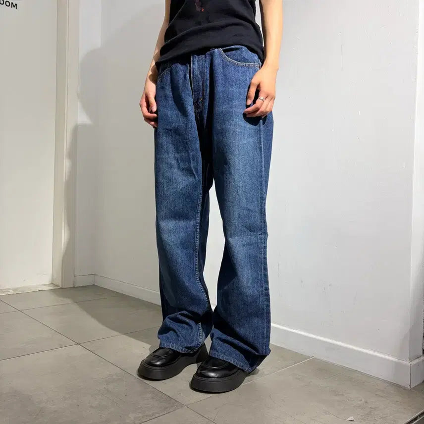 [BUNJANG] Levi's 504 90s Japanese Selvedge Denim Pants / 90s 리바이스 Levi's 504 일본 셀비지 데님 팬츠 바지