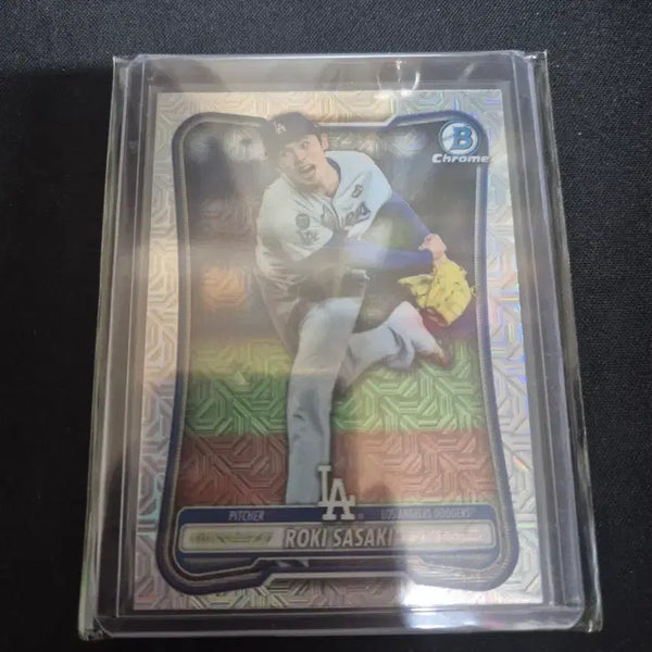 [BUNJANG] MLB Los Angeles Dodgers Rockies Sasaki Mojo Baseball Card / [MLB] LA 다저스 로키 사사키 모조