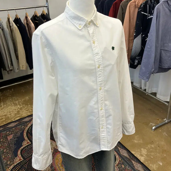 [BUNJANG] Beams Clover Embroidered Shirt / 빔즈 클로버 자수 셔츠