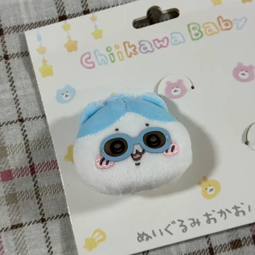 [BUNJANG] Chiikawa Baby Hachware Nuigurumi Badge / 치이카와베이비 하치와레 누이구루미 뱃지
