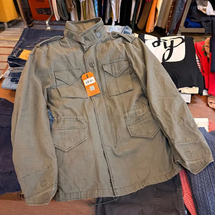 [BUNJANG] Alpha Industries M65 Defender Field Jacket / 알파 인더스트리 M65 디펜더 필즈 자켓 S M