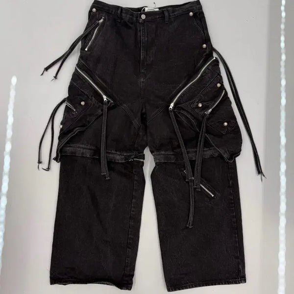 [BUNJANG] SURGERY PROCESS 005 2-Way Cargo Pants (Size L) / 써저리 SURGERY PROCESS 005 2way cargo pants L