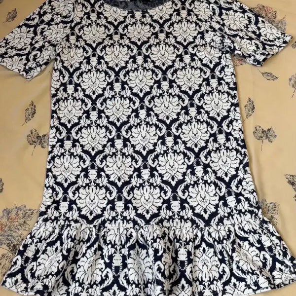 [BUNJANG] Jack & Jill Floral Pattern Mini Dress / 잭앤질 플라워 패턴 원피스 새상품