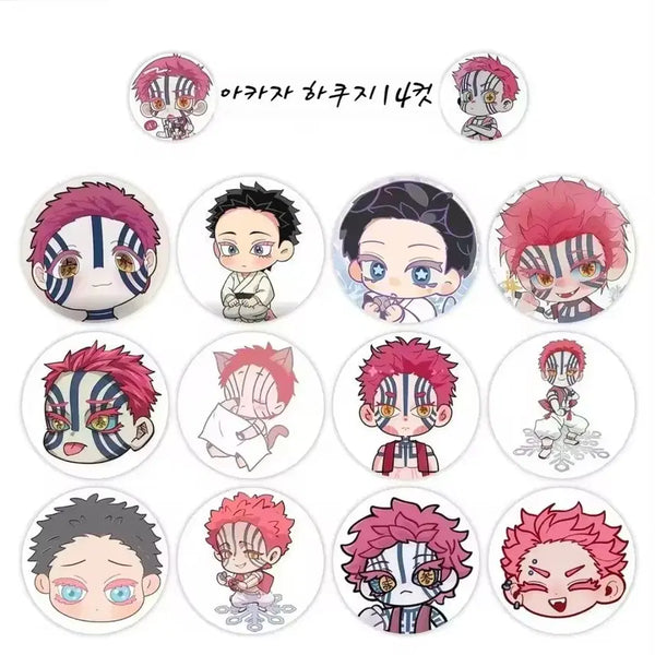 [BUNJANG] Akaza Hakuji 14-Cut Roll Sticker / 14컷 아카자 하쿠지 롤스티커 롤소분컷