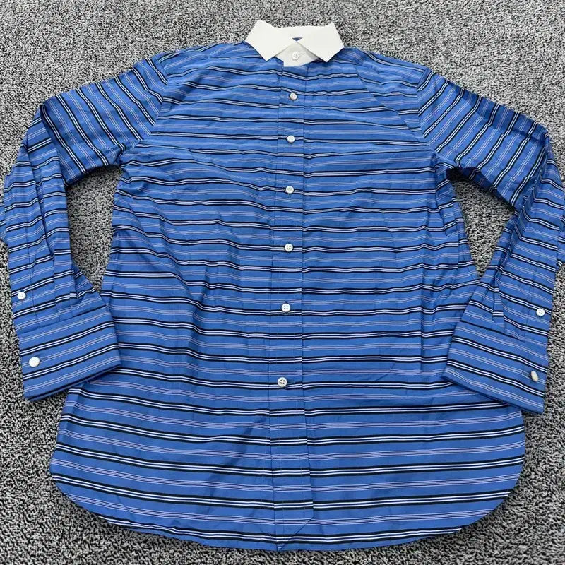 [BUNJANG] Ralph Lauren Blue Stripe Shirt / [정품/4] 랄프로렌 블루 스트라이프 셔츠