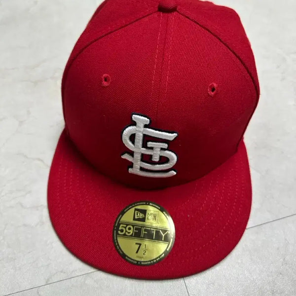 [BUNJANG] New Era St. Louis Cardinals 59FIFTY Red Hat / 뉴에라 59FIFTY 세인트루이스 카디널스 레드 7 1/2