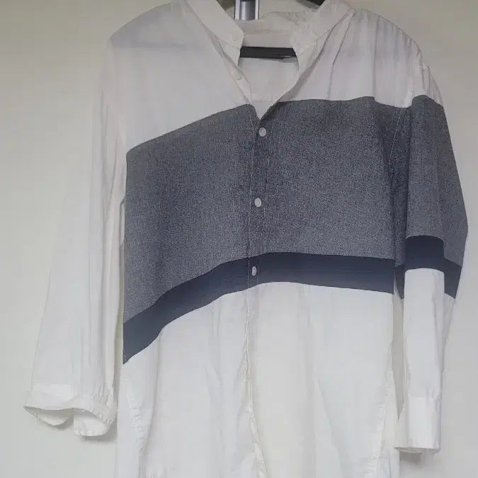 [BUNJANG] Men's Summer 7-Sleeve Shirt / 남자 여름용 7부셔츠