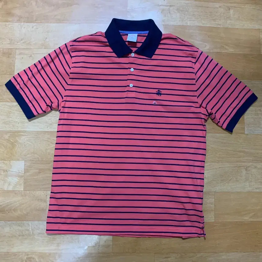 [BUNJANG] Brooks Brothers 346 Striped Polo Shirt / 브룩스 브라더스 346 스트라이프 폴로셔츠