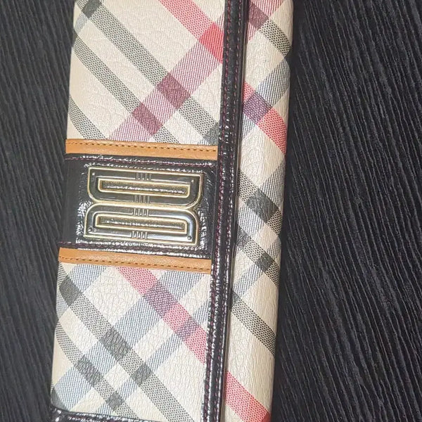 [BUNJANG] DAKS Check Pattern Women's Long Wallet / 닥스 체크 패턴 여성 장지갑