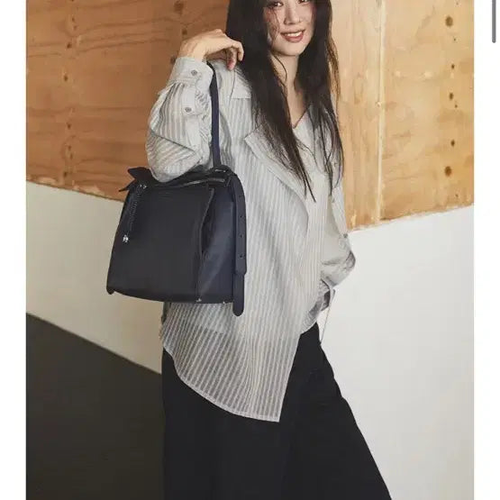 [BUNJANG] L'Evreux Striped Shirt / 루에브르 스트라이프 셔츠