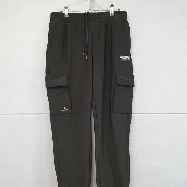 [BUNJANG] Ready Cargo Jogger Pants Black / #Ready 카고 조거 팬츠 블랙 82