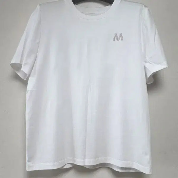 [BUNJANG] Mine Cotton Short-Sleeve T-Shirt White / 마인 반팔 티셔츠 새상품
