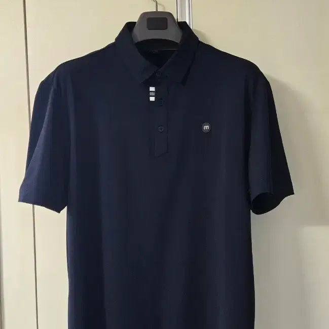 [BUNJANG] Mba Golf Men's Polo Shirt Navy Size 105 / (최상급)엠바 골프 카라티 105 남