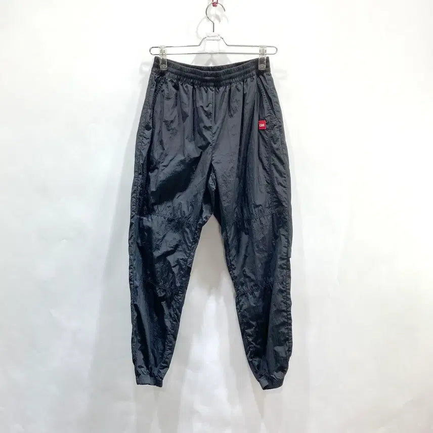 [BUNJANG] CNN Banding Crinkled Pants - Black, Size M / CNN 밴딩 바스락팬츠 블랙 M 영구제 중고장터