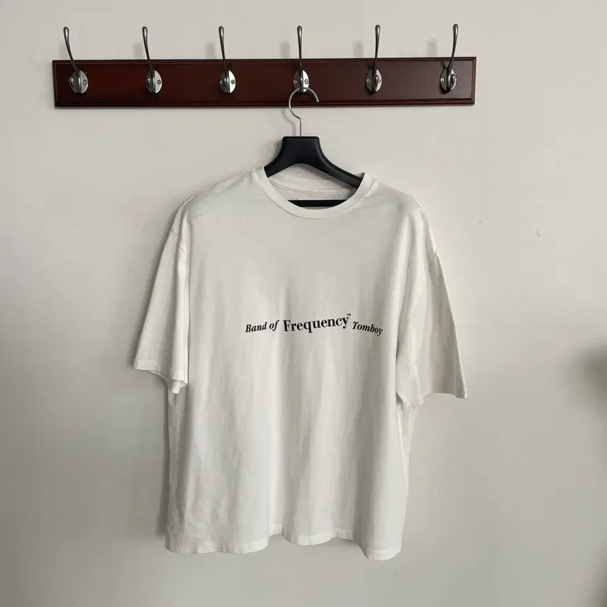 [BUNJANG] Studio Tomboy White Short Sleeve T-Shirt / 스튜디오톰보이 화이트 반팔 티셔츠