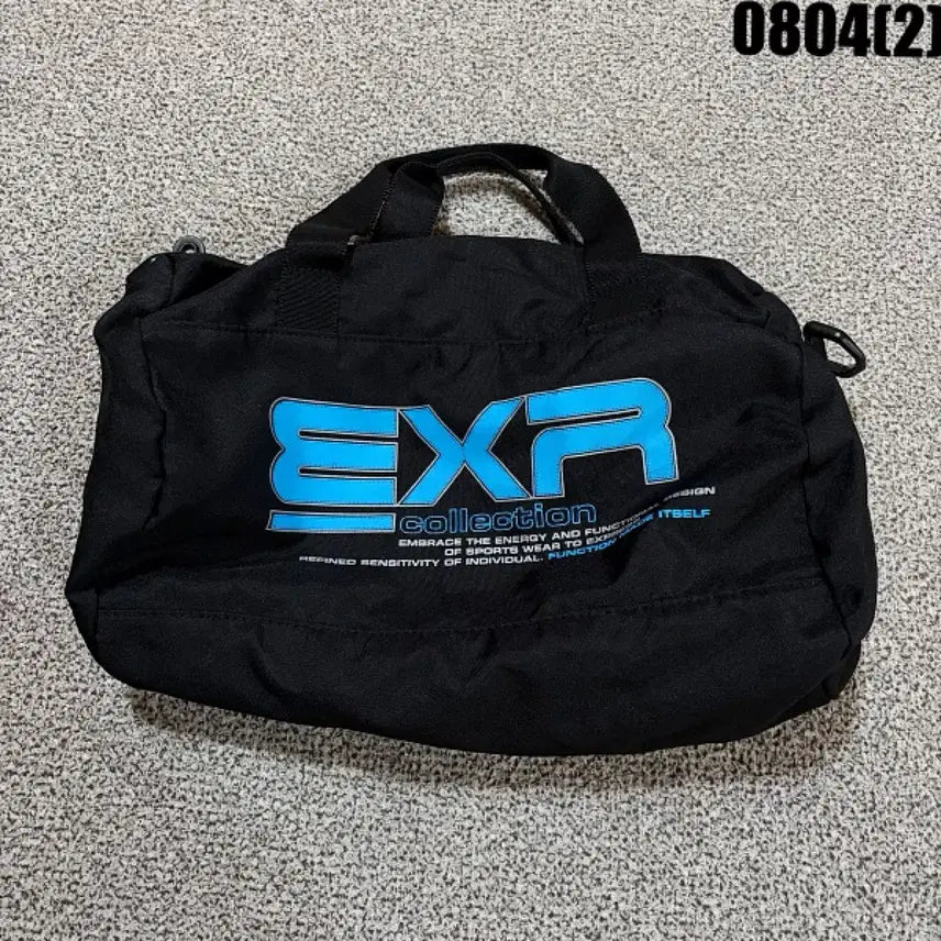 [BUNJANG] EXR Collection Sports Bag Black / EXR 컬렉션 스포츠 가방 블랙 0804
