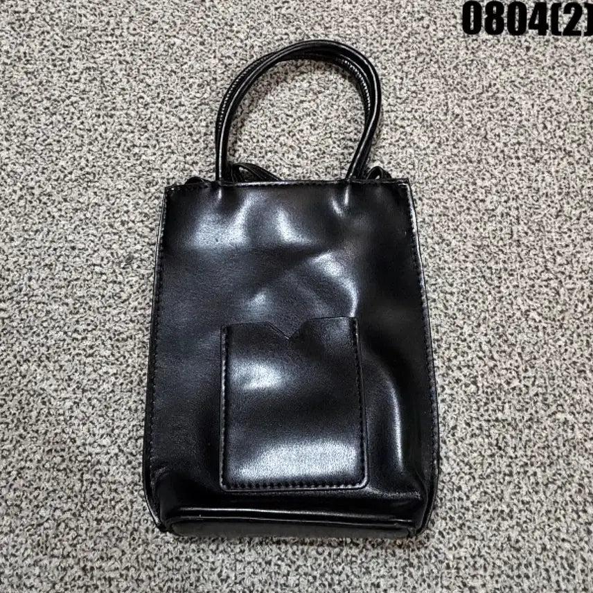 [BUNJANG] Vera Wang Mini Tote Bag Crossbody Bag Black / 베라왕 미니 토트백 크로스백 블랙 0804