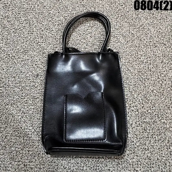 [BUNJANG] Vera Wang Mini Tote Bag Crossbody Bag Black / 베라왕 미니 토트백 크로스백 블랙 0804