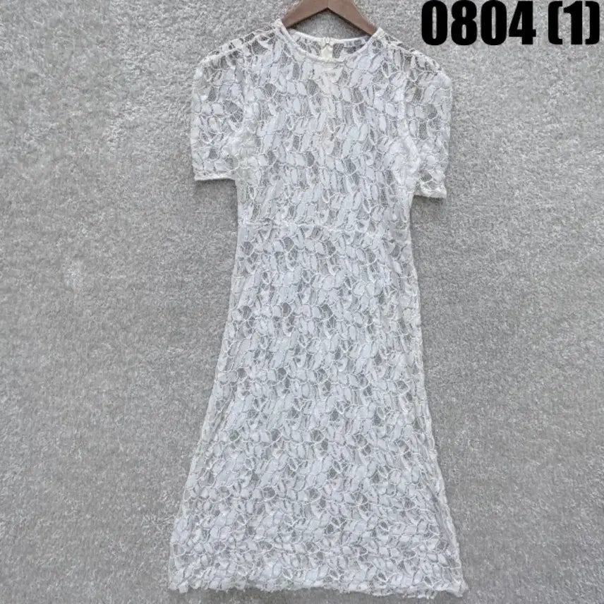 [BUNJANG] Zara Lace Long Dress White / 자라 레이스 원피스 화이트