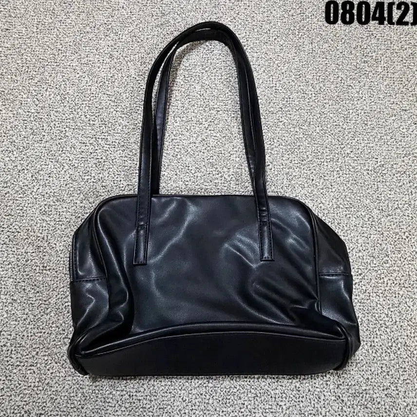[BUNJANG] Black Shoulder Bag 0804 / 블랙 숄더백 0804