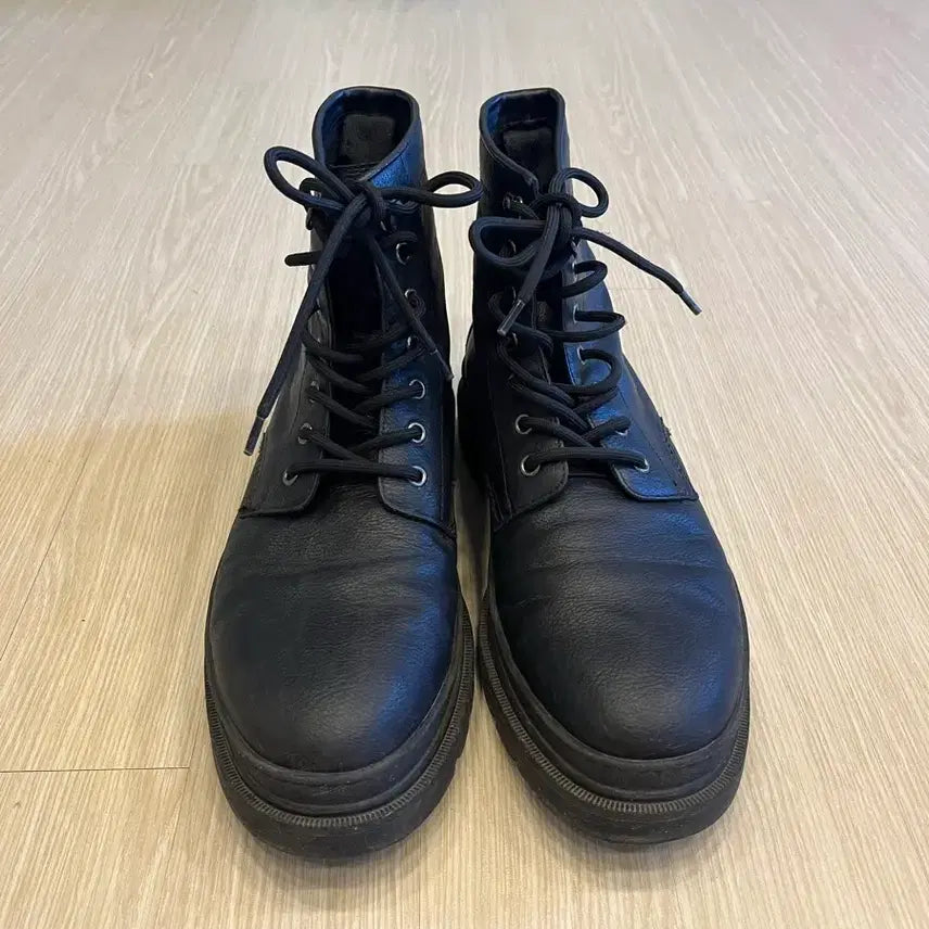 [BUNJANG] Zara Black Walker Boots / 자라 블랙 워커