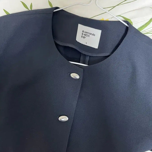 [BUNJANG] 8 Seconds Navy Button Cardigan / 에잇세컨즈 가디건