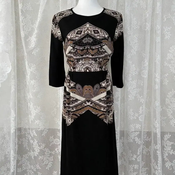 [BUNJANG] Etro Paisley Pattern Wool Dress / 40) 에트로 ETRO 페이즐리 패턴 원피스 블랙