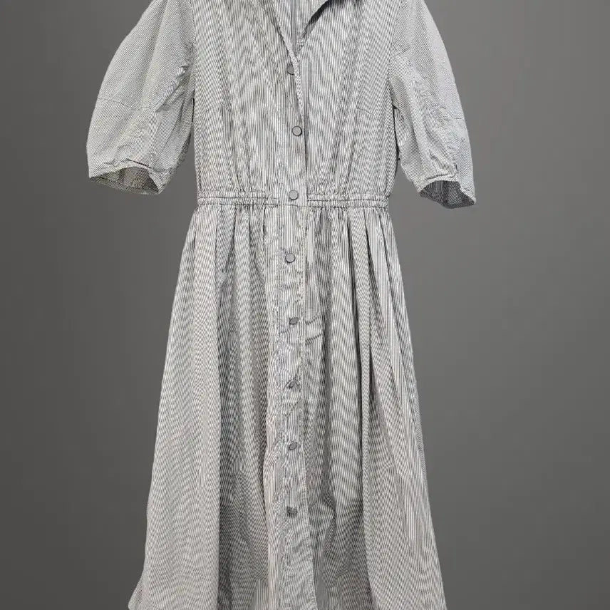 [BUNJANG] Namugrim Striped Shirt Dress / 나무그림 스트라이프 원피스예요