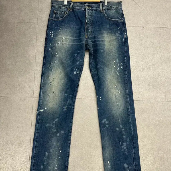 [BUNJANG] Alexander McQueen Distressed Bullet Denim Pants / 알렉산더맥퀸 디스트로이드 불릿데님팬츠(34)