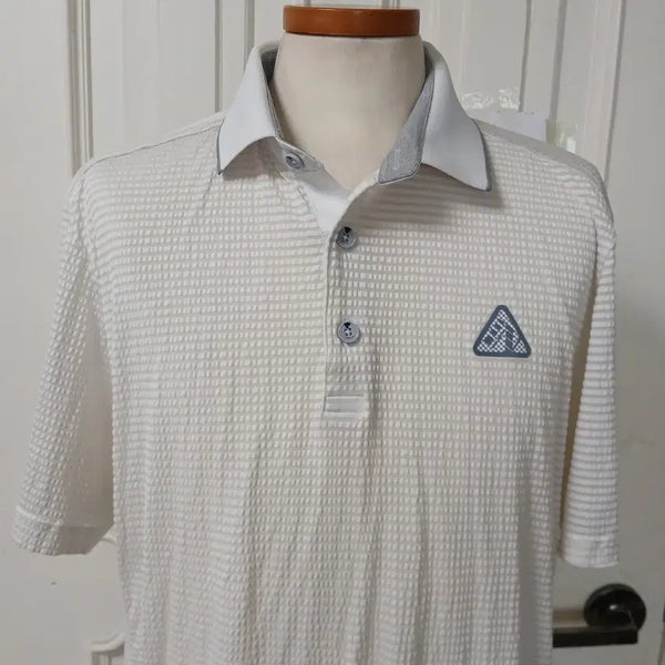[BUNJANG] Indian Men's White Polo Shirt Size 105 / 인디안 남성 105사이즈 화이트 카라티 새옷