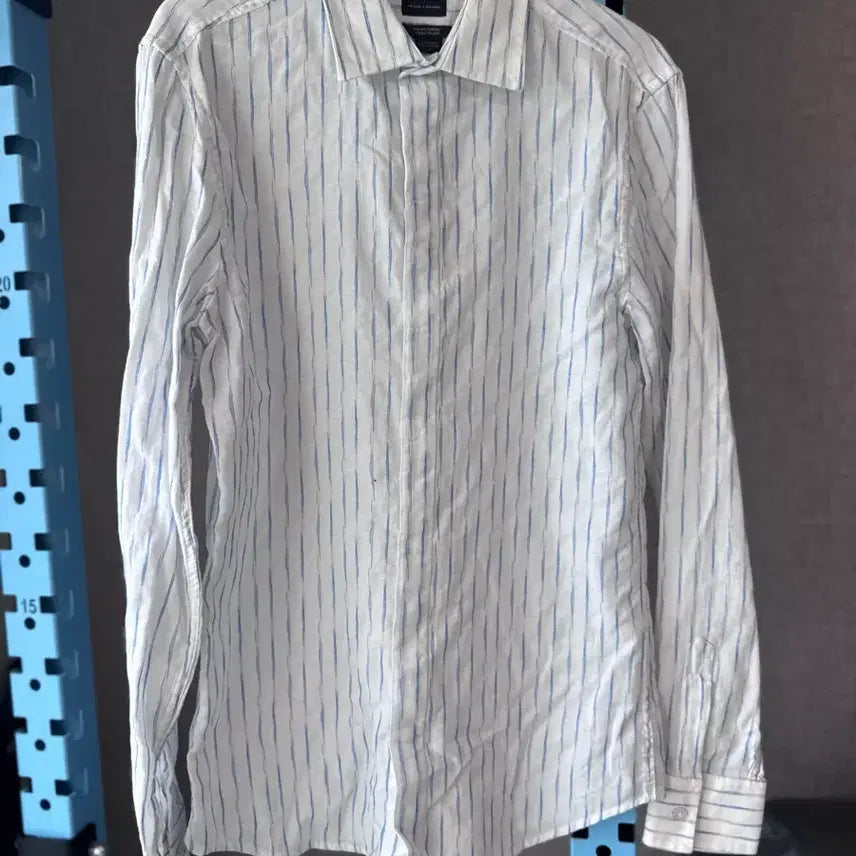[BUNJANG] AX Armani Exchange Striped Shirt Size S/P / AX 아르마니 익스체인지 스트라이프 셔츠 S/P